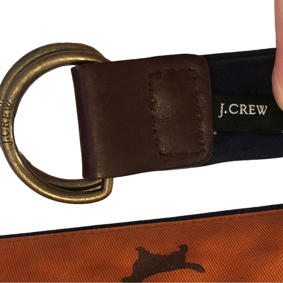 J Crew Golden Retriever Dog Leather Belt - Picture 14 of 15